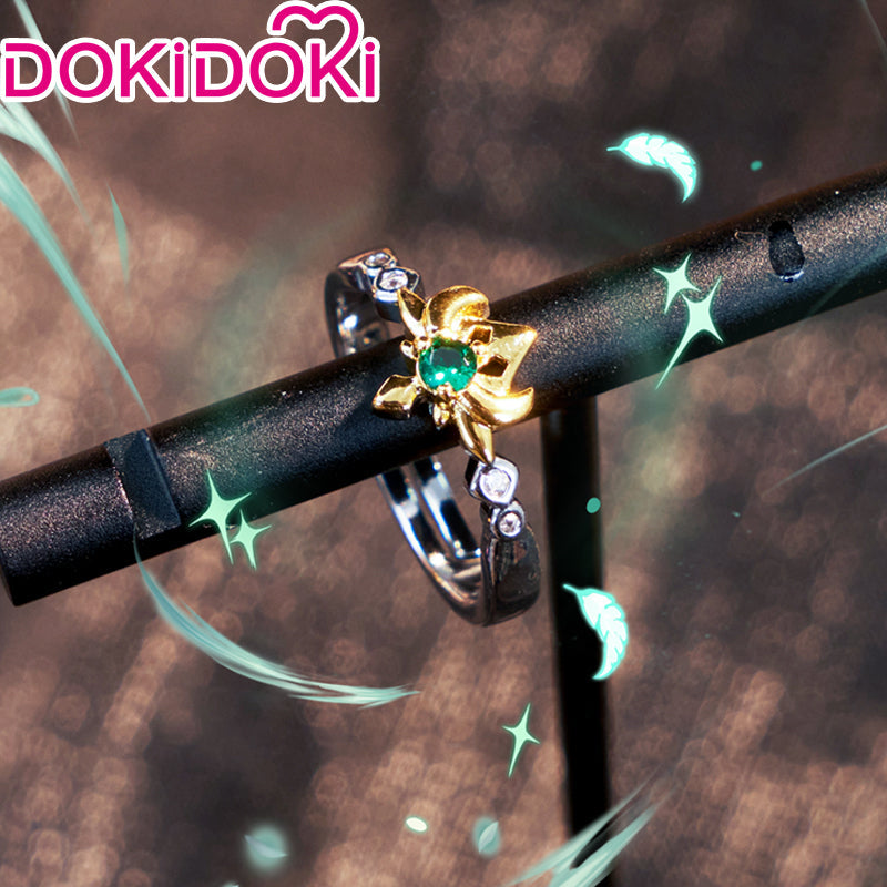 【Partially Ready For Ship】DokiDoki-R Game Genshin Impact  Cosplay Venti / Ayaka / Sangonomiya Kokom/Mona / Raiden Shogun/ Keqing / Kaeya / Scaramouche/ Tartaglia / Wanderer / Ganyu /Albedo /Kazuha / Rings accessory