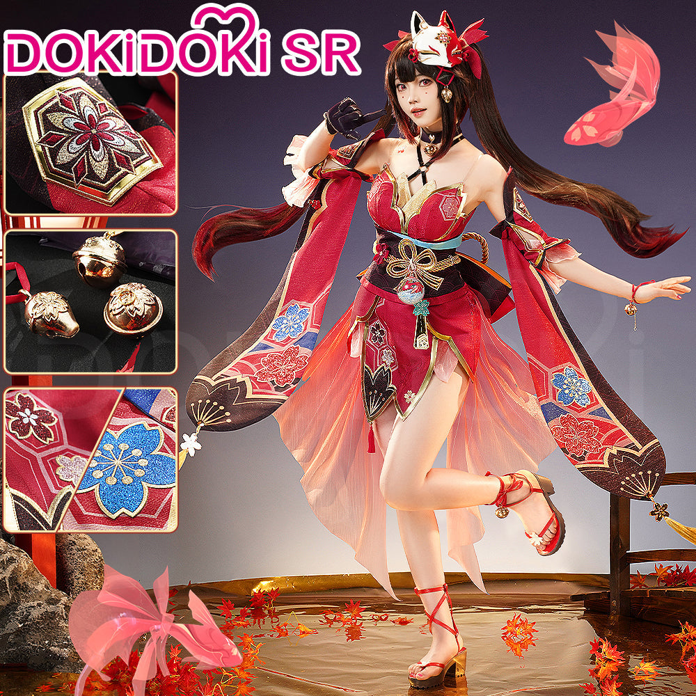 DokiDoki-SR Game Honkai: Star Rail Cosplay Hanabi Costume / Shoes Miss Sparkle