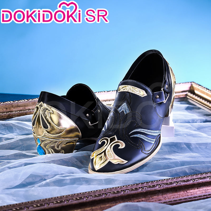 【Partially Ready For Ship】【Size S-2XL】【Costume Last Batch】DokiDoki-SR Game Genshin Impact Cosplay Neuvillette Costume / Shoes Fontaine Halloween