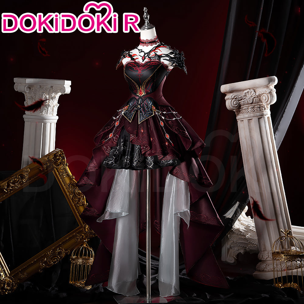 【Partially Ready For Ship】【Size S-2XL】DokiDoki-R Game Love And Deepspace Cosplay Main Character  Protagonist Where Drakeshadows Fall Costume Sylus MC Scarlet Passion