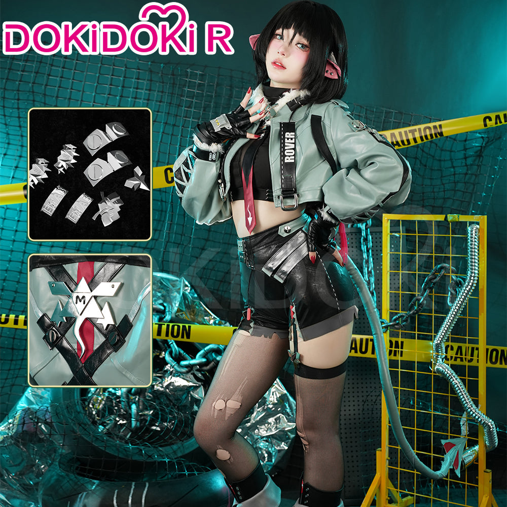 【Partially In Stock】【Size S-3XL】Dokidoki-R Game Zenless Zone Zero Cosplay Jane Doe Costume