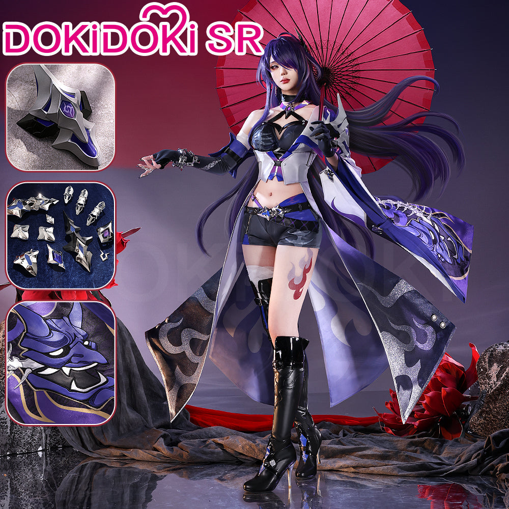 【Partially Ready For Ship】DokiDoki-SR Game Honkai: Star Rail Cosplay Acheron Costume