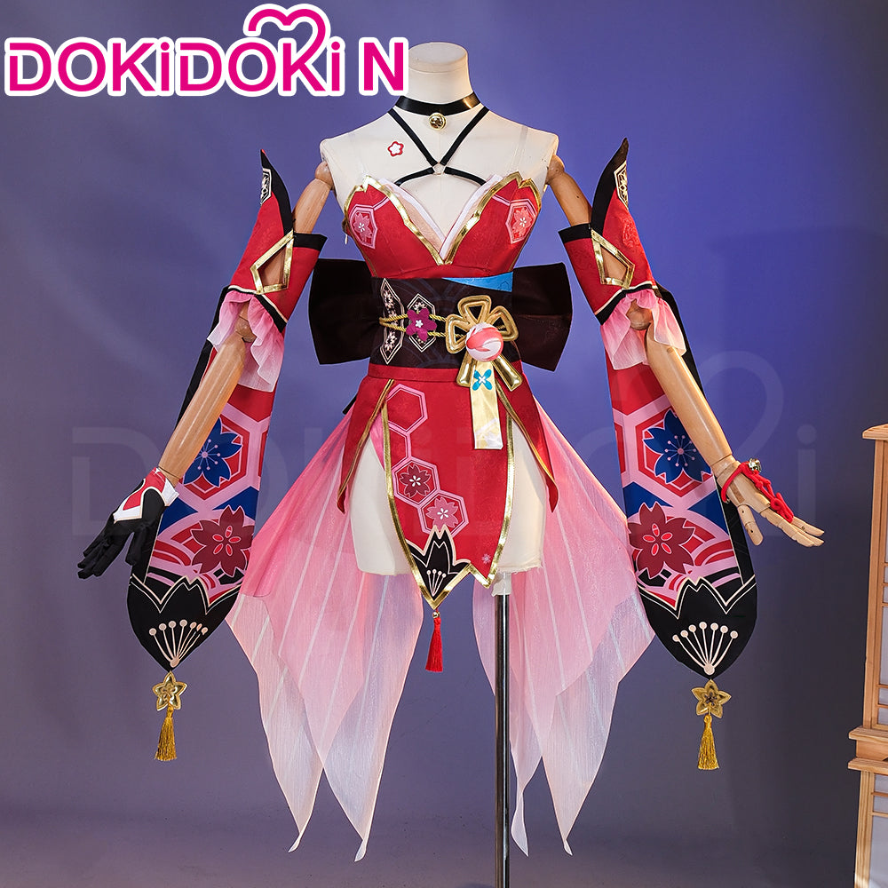 【In Stock】【Size XS-3XL】DokiDoki-N Game Honkai: Star Rail Cosplay Hanabi Costume Miss Sparkle