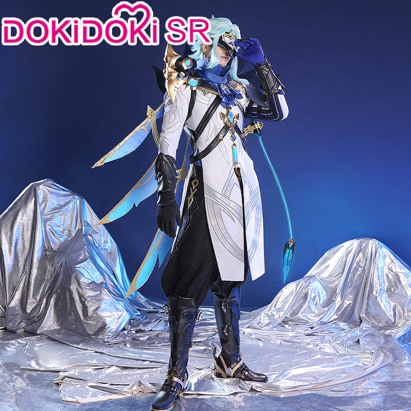 【Size S-3XL】DokiDoki-SR Game Genshin Impact Il Dottore Cosplay Costume