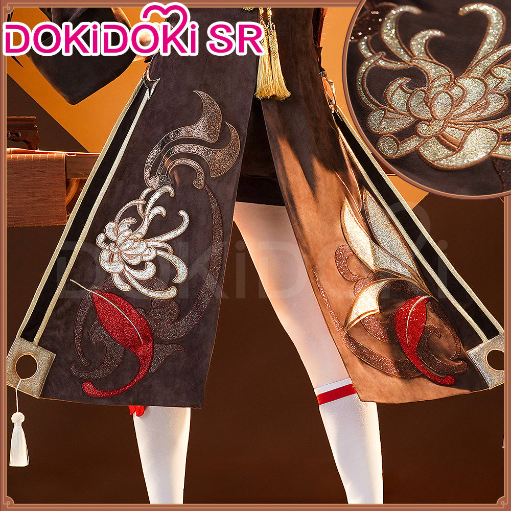 【Ready For Ship】【Size S-2XL】DokiDoki-SR Game Genshin Impact Hutao Cosplay Costume Hu Tao Costume Halloween