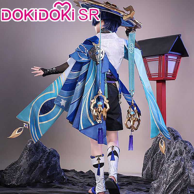 【 Ready For Ship】【Size S-3XL】【Bust Lighting】DokiDoki-SR Game Genshin Impact Cosplay Wanderer Costume Scaramouche Halloween