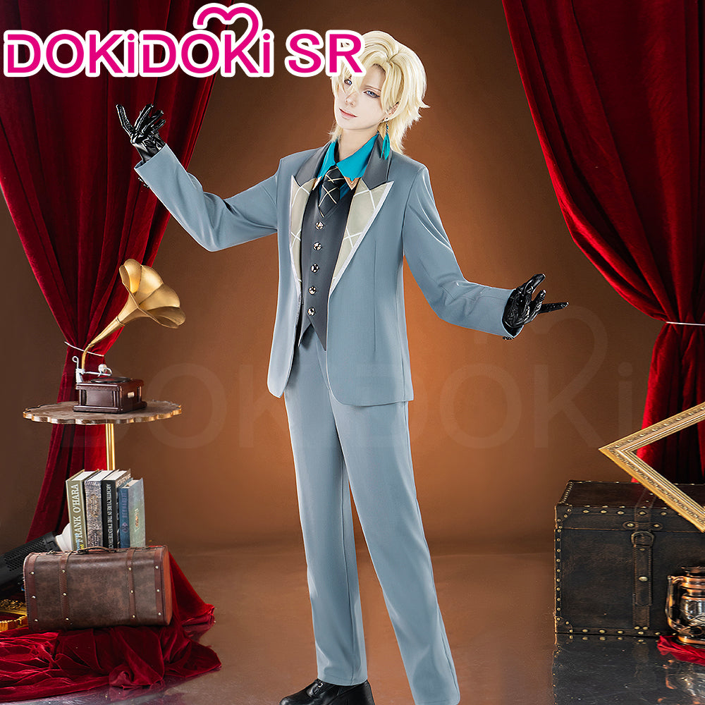【Ready For Ship】【Last Batch】DokiDoki-SR Game Honkai: Star Rail Cosplay Aventurine Costume Shajin Suit Light Cone