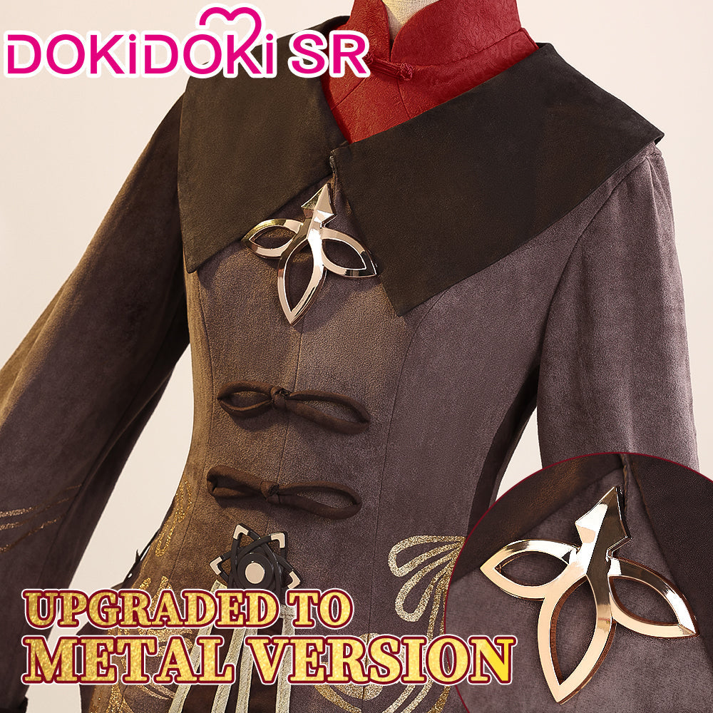 【Ready For Ship】【Size S-2XL】DokiDoki-SR Game Genshin Impact Hutao Cosplay Costume Hu Tao Costume Halloween