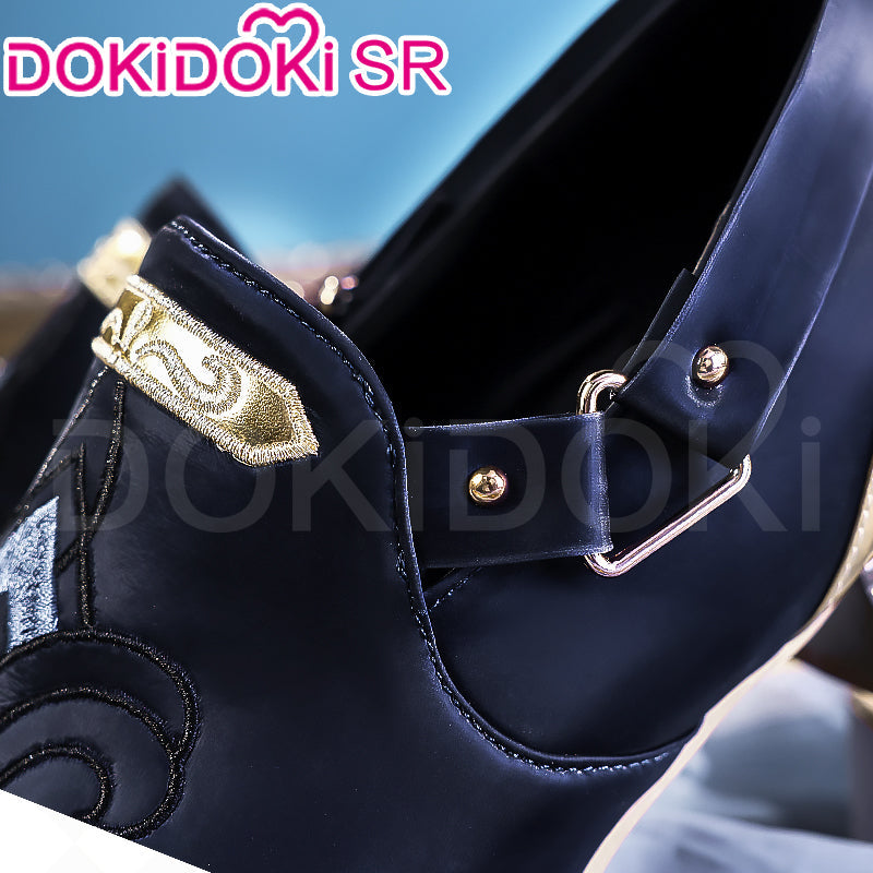 【Partially Ready For Ship】【Size S-2XL】【Costume Last Batch】DokiDoki-SR Game Genshin Impact Cosplay Neuvillette Costume / Shoes Fontaine Halloween