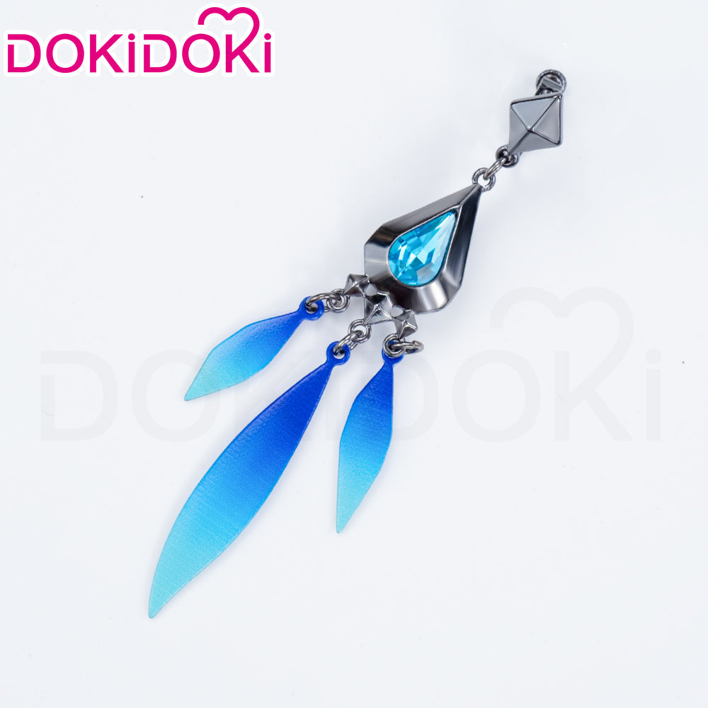 【Ready For Ship】DokiDoki Game Honkai: Star Rail Cosplay Aventurine Wig / Ear Clip / Hat / Bracelet Short Straight Yellow Hair Shajin/ Tattoo Stickers / Glasses Sunglasses / Poker Prop