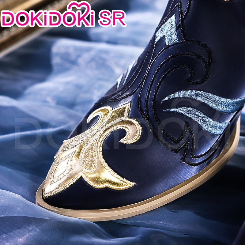 【Partially Ready For Ship】【Size S-2XL】【Costume Last Batch】DokiDoki-SR Game Genshin Impact Cosplay Neuvillette Costume / Shoes Fontaine Halloween