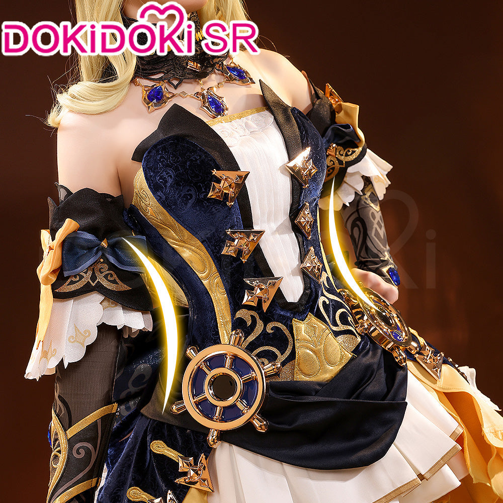 【US/EU LOCAL SHIPPING 】DokiDoki-SR Game Genshin Impact Cosplay Navia Costume Fontaine