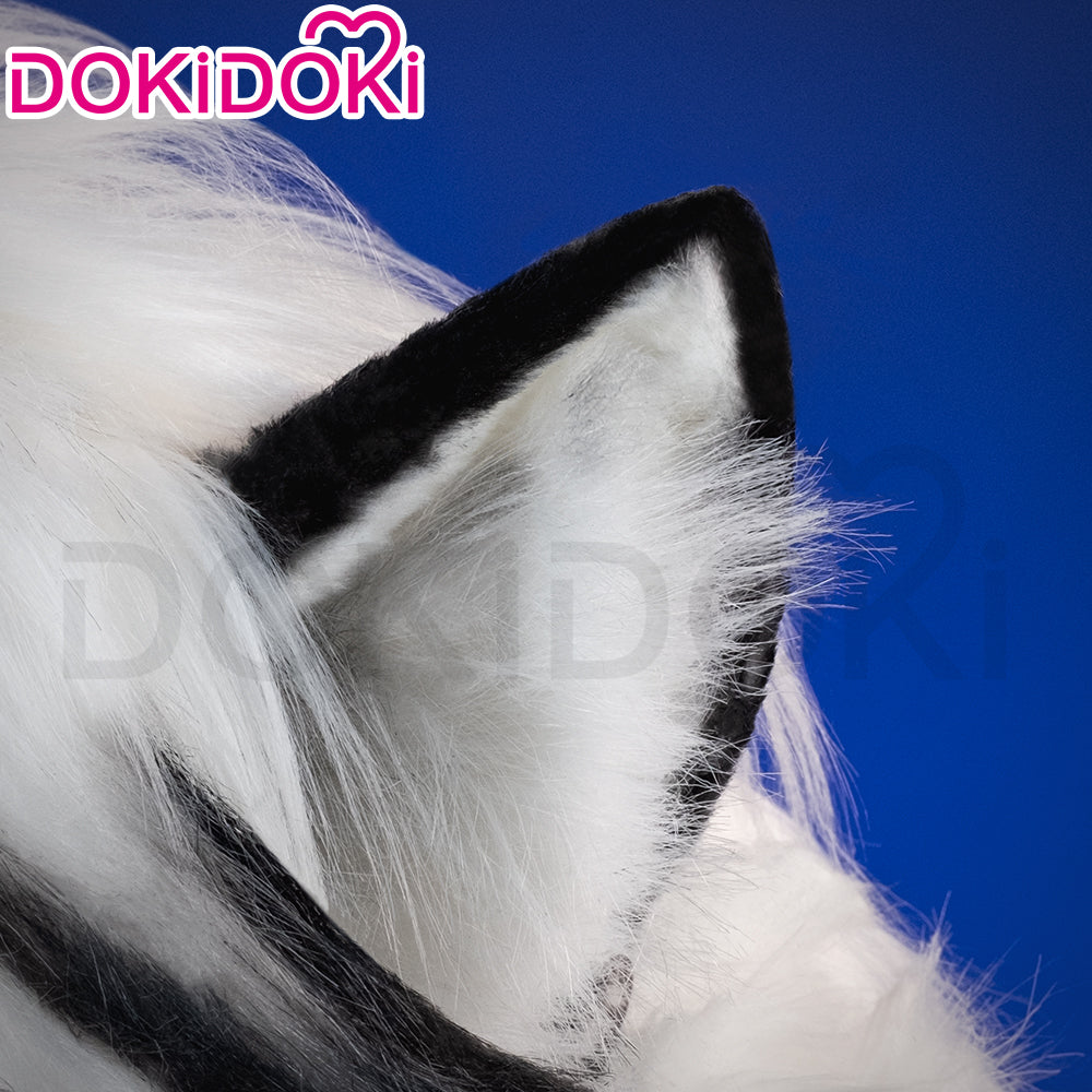 【Handmade Ver.】Dokidoki Game Zenless Zone Zero Cosplay Von Lycaon Headwear Frusuit Short