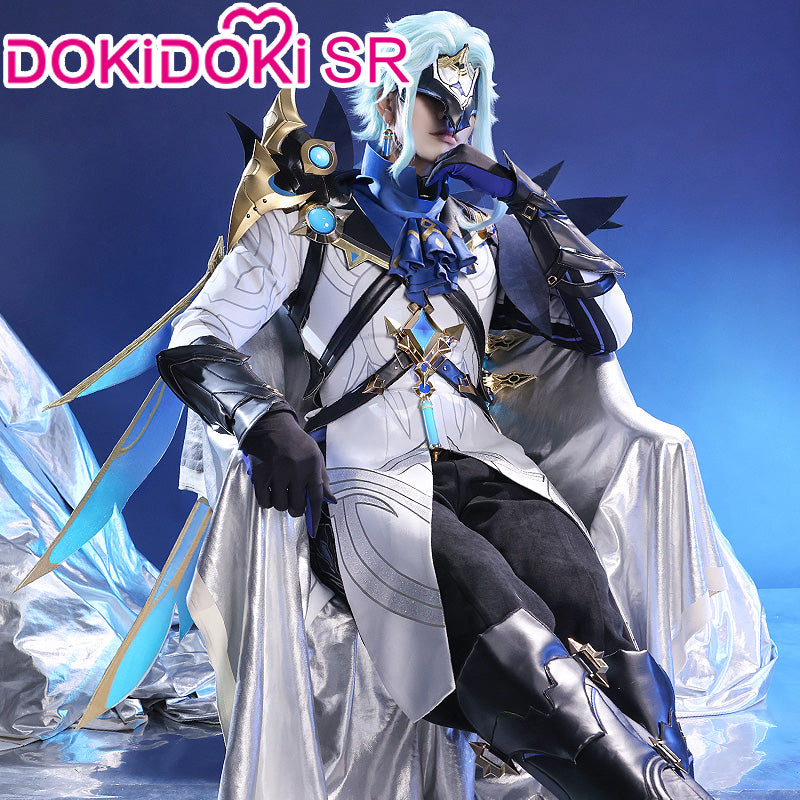 【Size S-3XL】DokiDoki-SR Game Genshin Impact Il Dottore Cosplay Costume