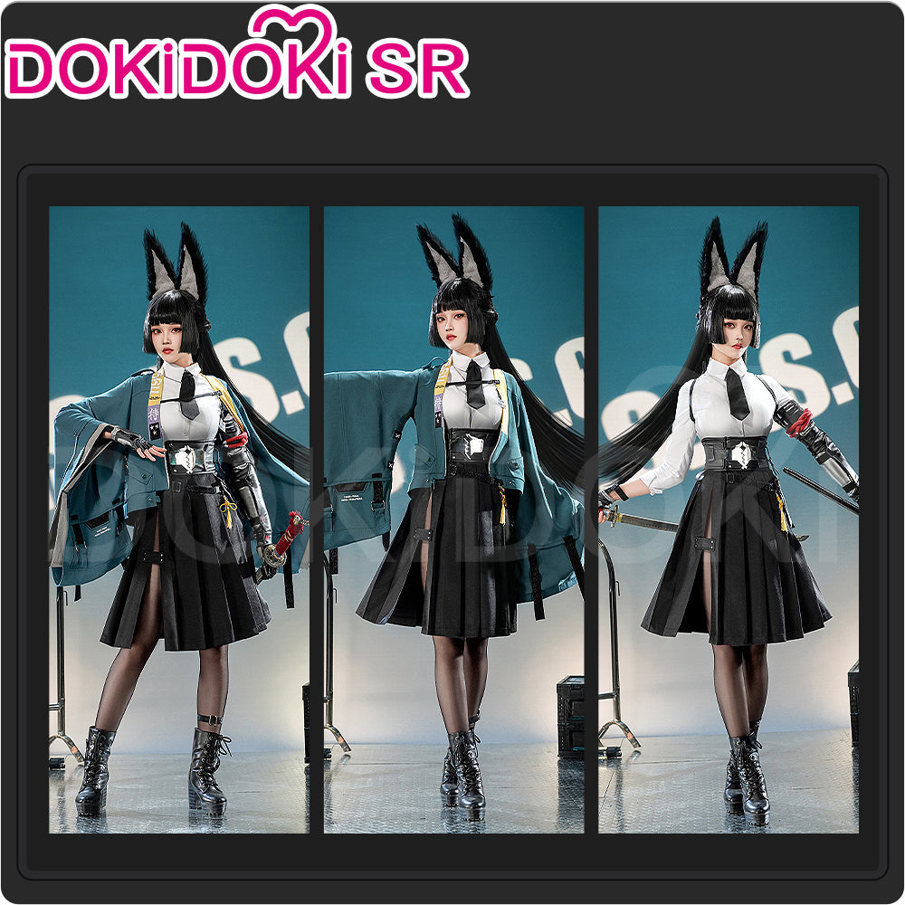 【Partially Ready For Ship】Dokidoki-SR Game Zenless Zone Zero Cosplay Hoshimi Miyabi Costume