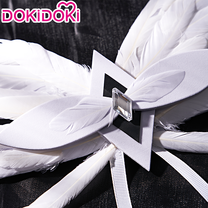 【Partially Ready For Ship】【120CM / 110CM】DokiDoki Game Genshin Impact Fatui Harbinger Cosplay Wig Cosplay Columbina Wig Long Straight