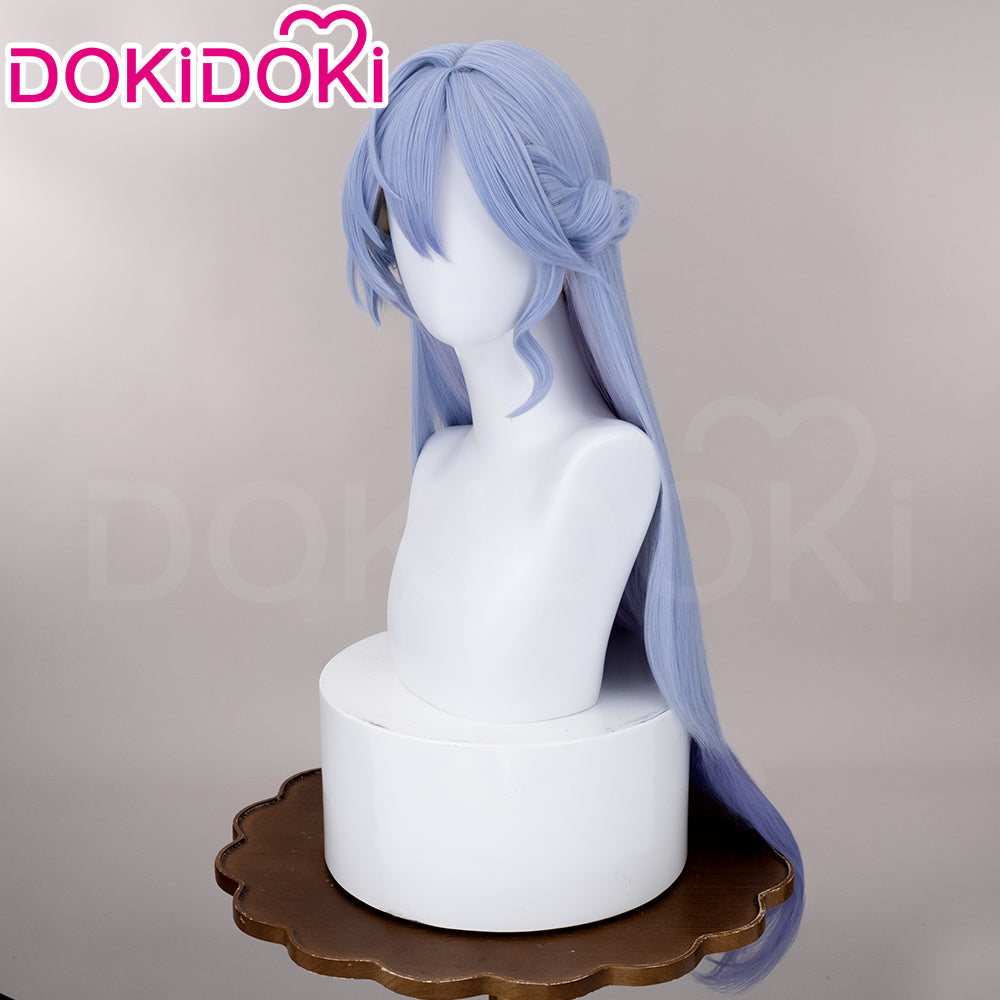 【US/EU LOCAL SHIPPING 】DokiDoki Game Honkai: Star Rail Cosplay Robin Wig Long Curly Blue Gradient Hair