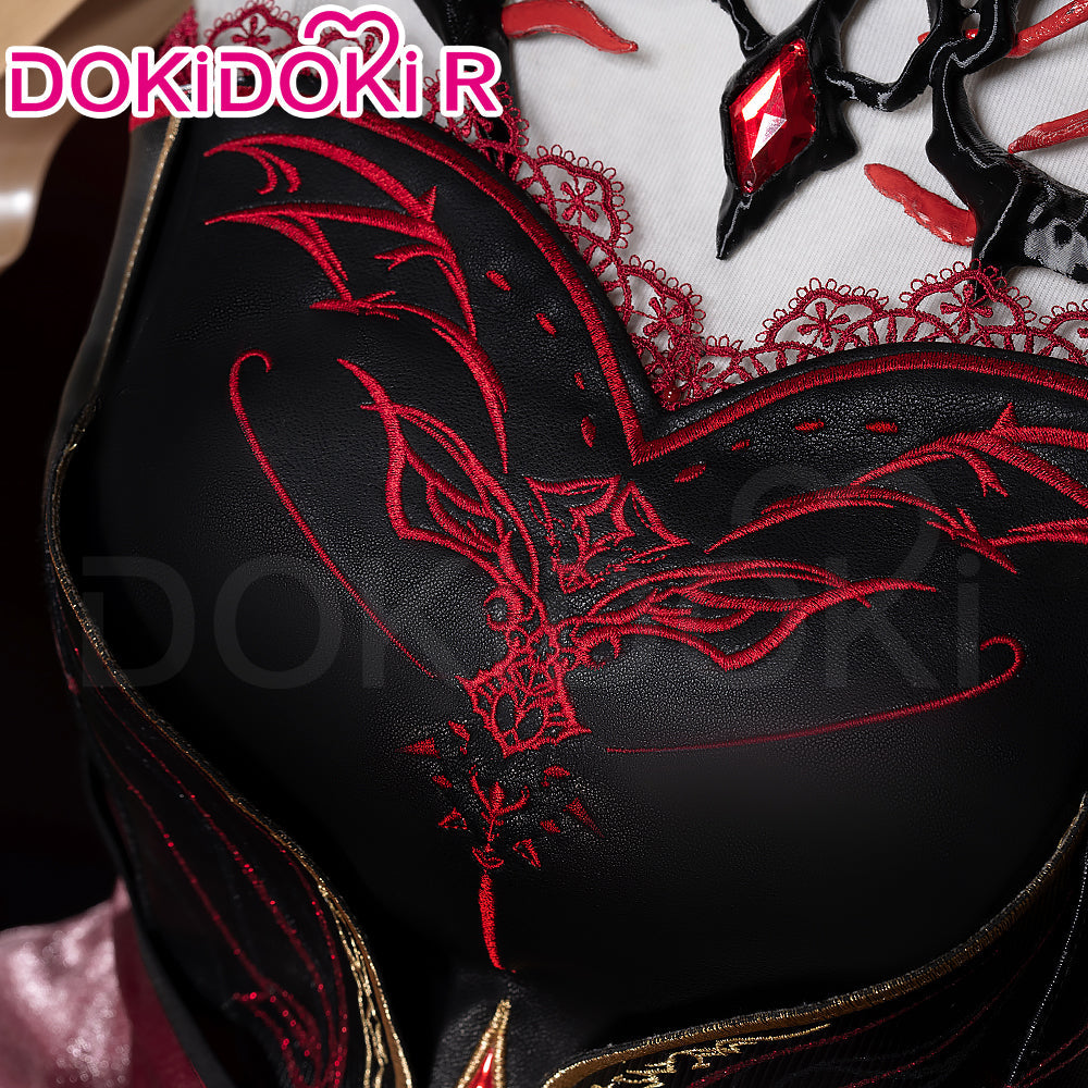 【Partially Ready For Ship】【Size S-2XL】DokiDoki-R Game Love And Deepspace Cosplay Main Character  Protagonist Where Drakeshadows Fall Costume Sylus MC Scarlet Passion