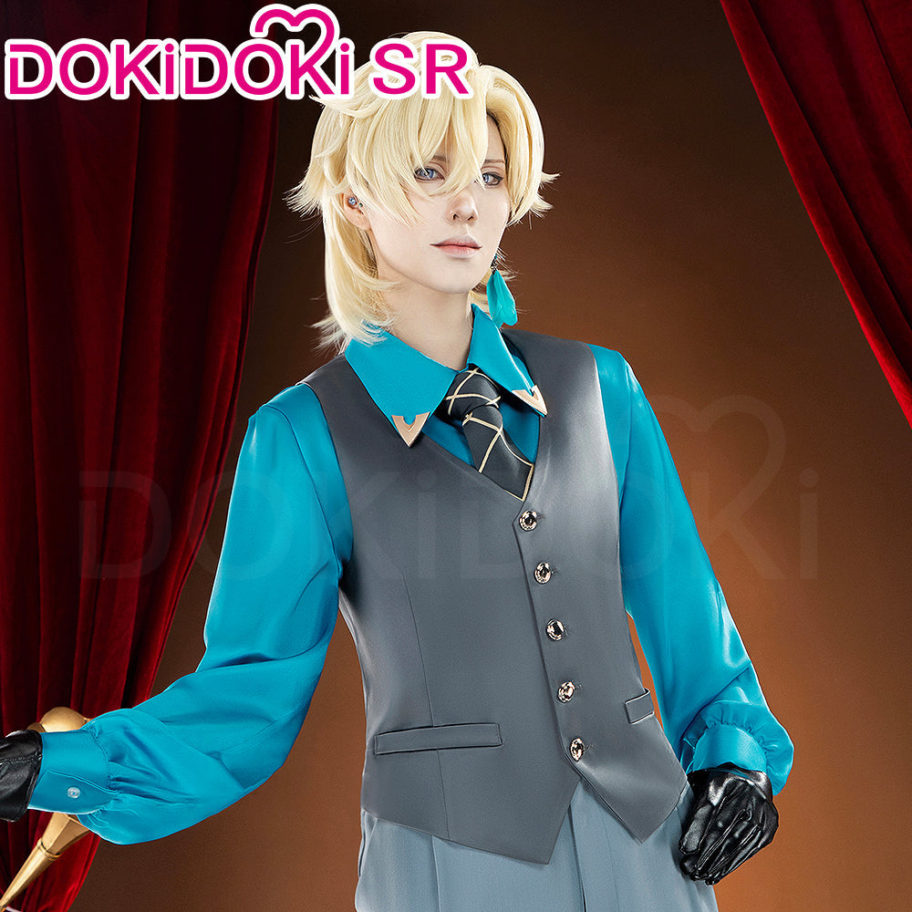 【Ready For Ship】【Last Batch】DokiDoki-SR Game Honkai: Star Rail Cosplay Aventurine Costume Shajin Suit Light Cone