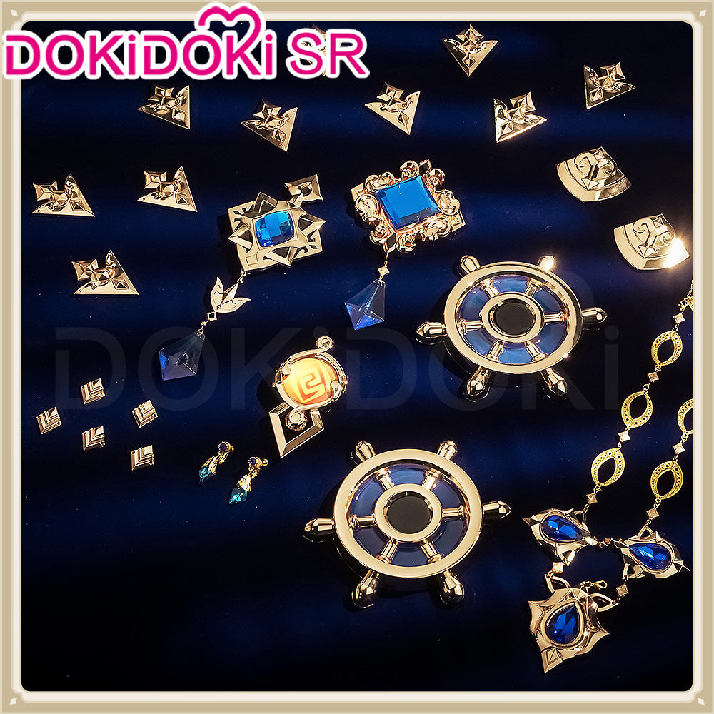 【US/EU LOCAL SHIPPING 】DokiDoki-SR Game Genshin Impact Cosplay Navia Costume Fontaine