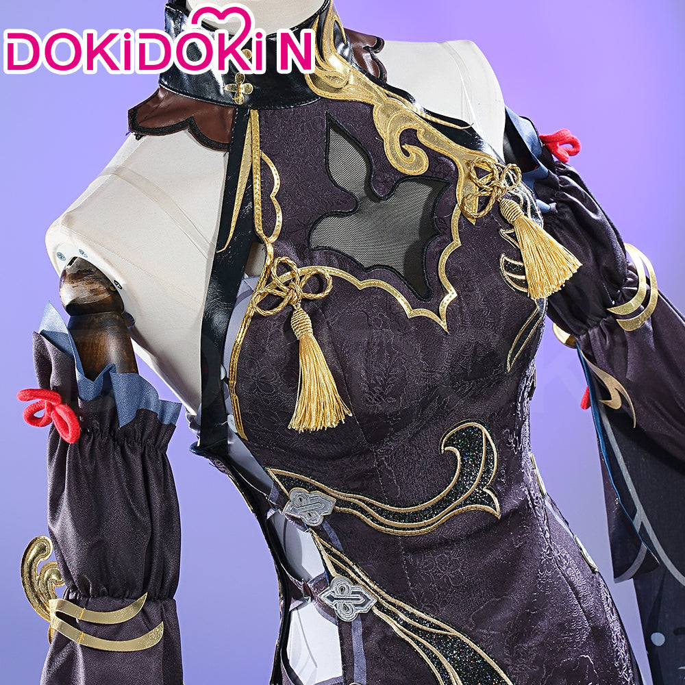 【In Stock】【Size XS-3XL】DokiDoki-N Game Genshin Impact Cosplay Shenhe Costume Lantern Rite 2024 Skin Frostflower Dew shen he