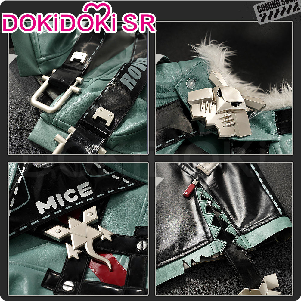 【US/EU LOCAL SHIPPING】【Size S-2XL】Dokidoki-SR Game Zenless Zone Zero Cosplay Jane Doe Costume ZZZ