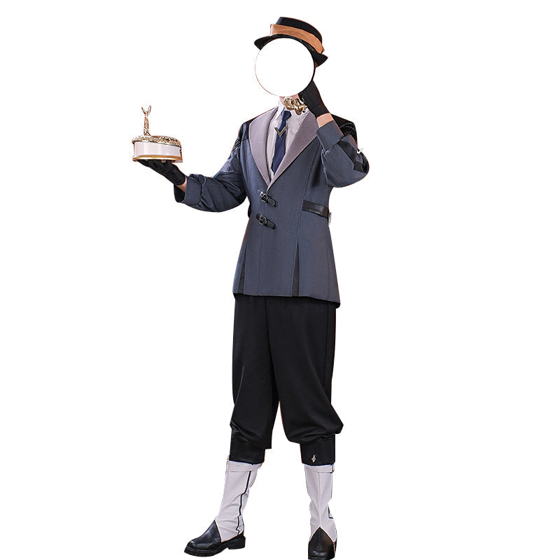 【Ready For Ship】【Clearance Sale】【Size S-4XL】【LAST BATCH】DokiDoki-R Game Genshin Impact Cosplay Spina di Rosula Butler Melus / Attendant Silver Costume Navia Fontaine