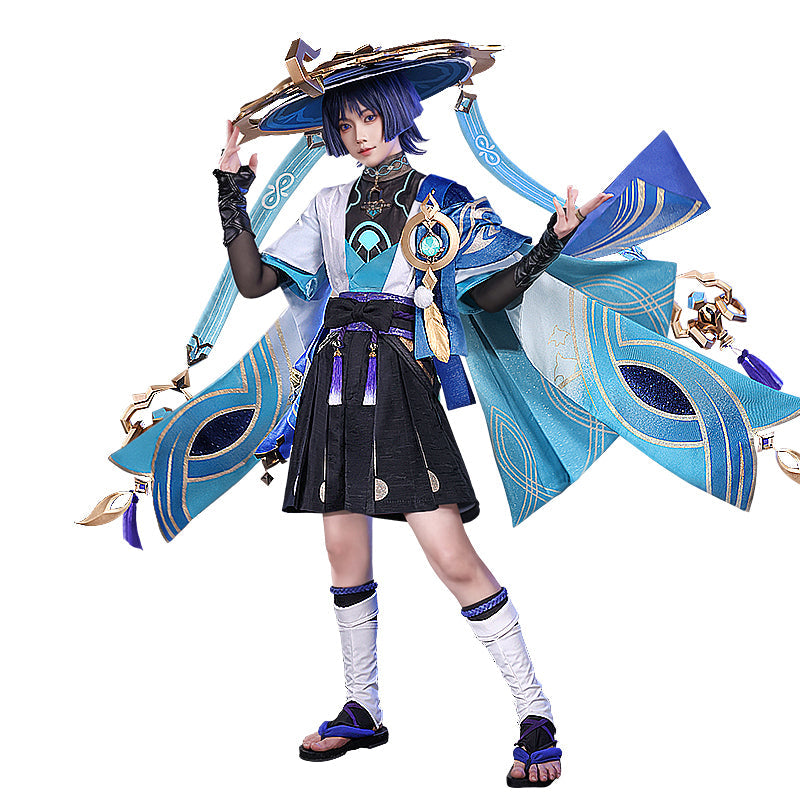 【 Ready For Ship】【Size S-3XL】【Bust Lighting】DokiDoki-SR Game Genshin Impact Cosplay Wanderer Costume Scaramouche Halloween