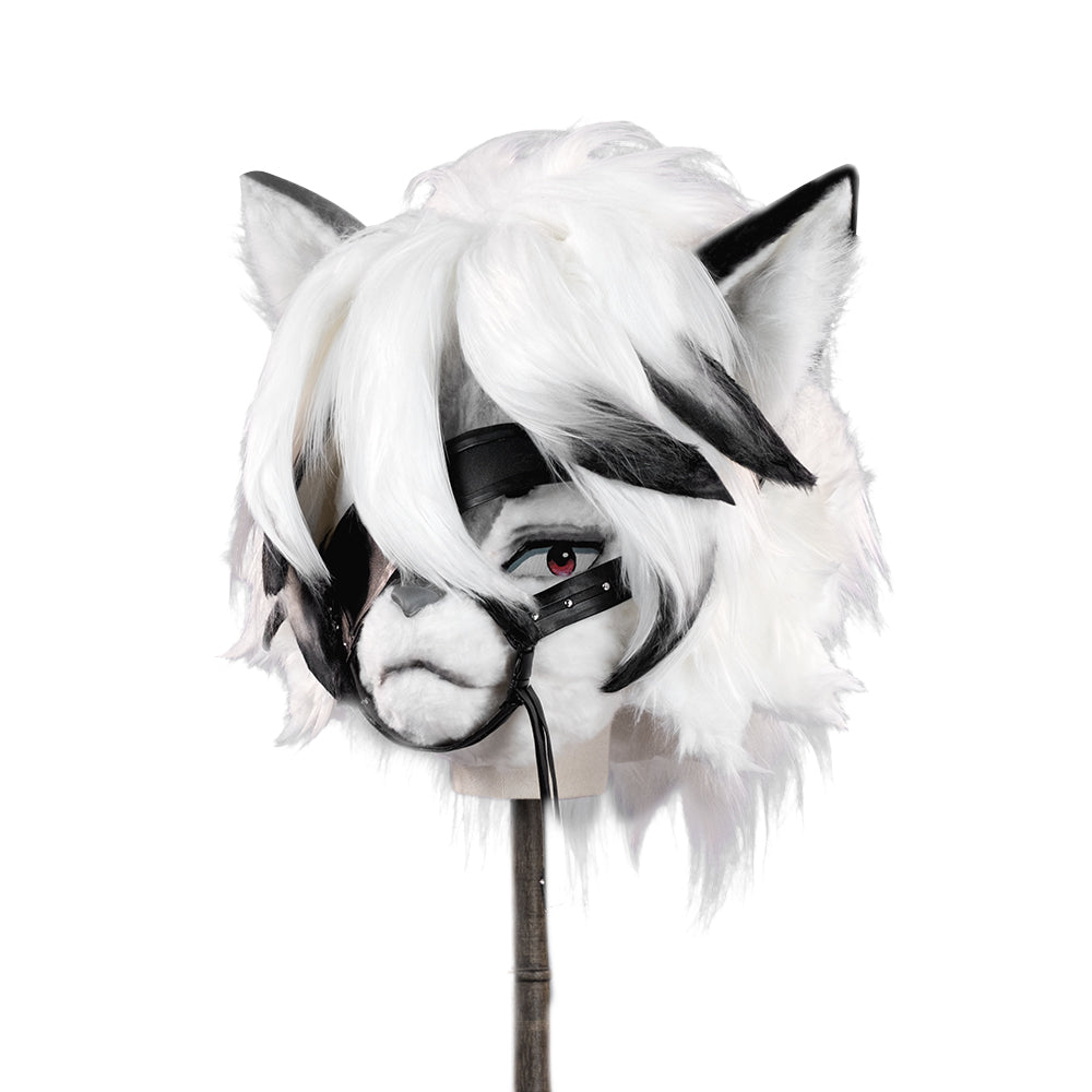 【Handmade Ver.】Dokidoki Game Zenless Zone Zero Cosplay Von Lycaon Headwear Frusuit Short