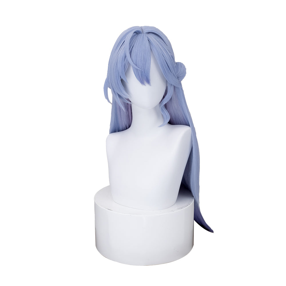 【US/EU LOCAL SHIPPING 】DokiDoki Game Honkai: Star Rail Cosplay Robin Wig Long Curly Blue Gradient Hair