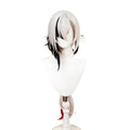 【Partially Ready For Ship】DokiDoki Game Genshin Impact Fontaine Fatui Harbinger Cosplay The Knave Arlecchino Wig Long Straight White Red Gradient Hair / Ear Clip / Wefts / Childhood Ver. / Youth Ver. / Boss Ver.