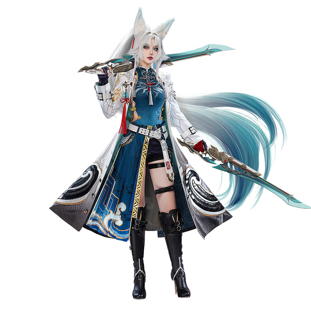 【US/EU LOCAL SHIPPING】DokiDoki-SR Game Honkai: Star Rail Cosplay Feixiao Costume Fei Xiao