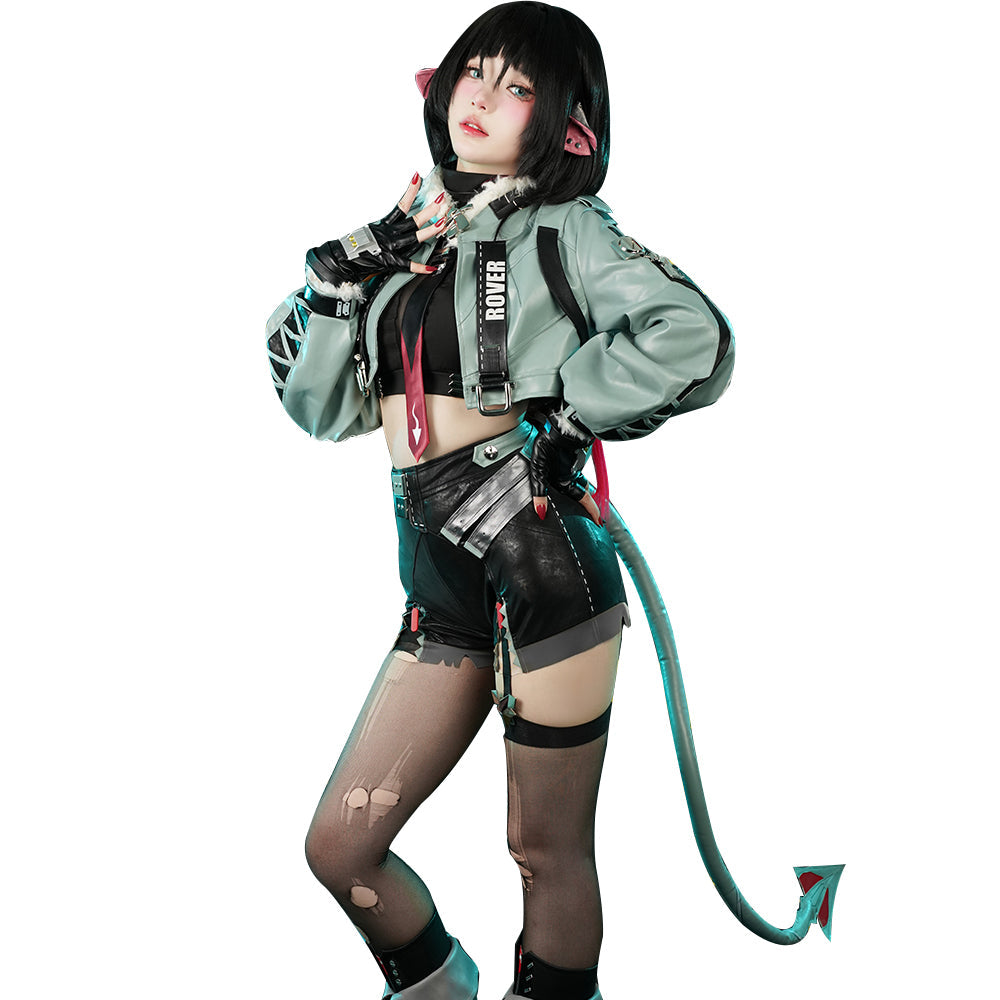 【US/EU LOCAL SHIPPING】【Size S-3XL】Dokidoki-R Game Zenless Zone Zero Cosplay Jane Doe Costume