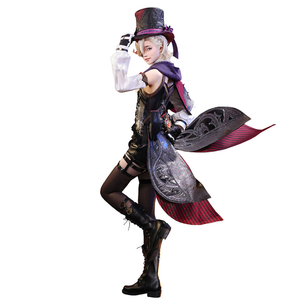 【Partially Ready For Ship】DokiDoki-SR Game Genshin Impact Cosplay Fontaine Lyney Costume