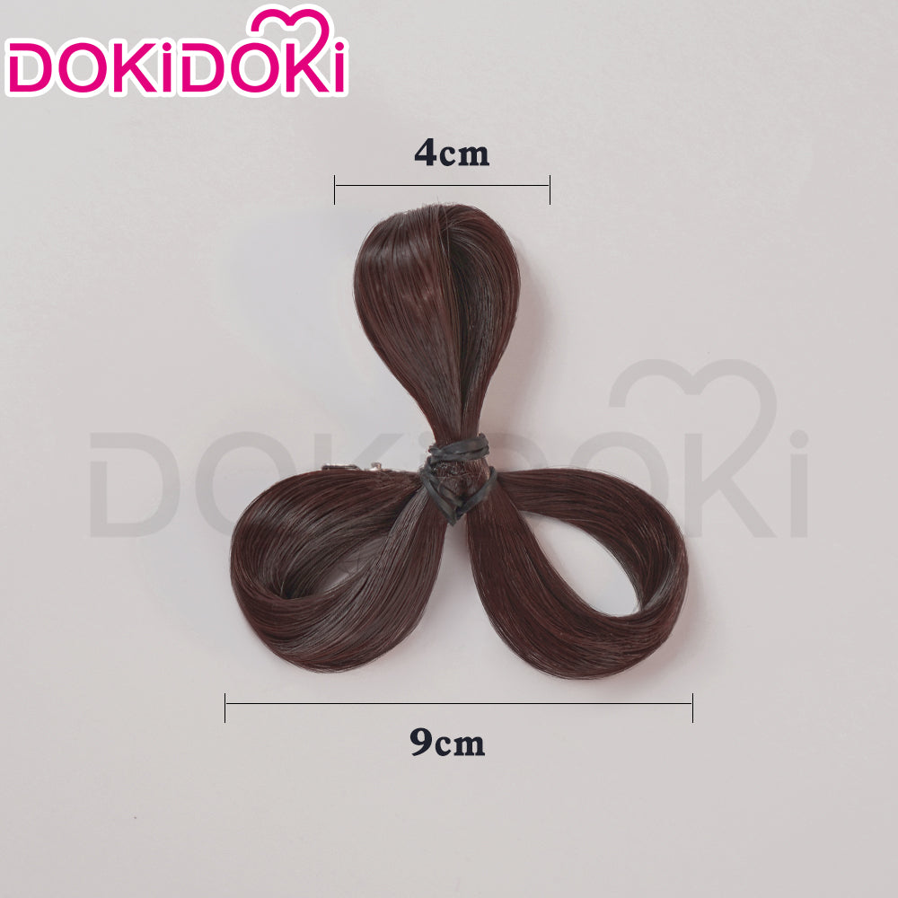 【Ready For Ship】DokiDoki Game Genshin Impact Cosplay Chiori Wig Short Curly Hair / Headpieces