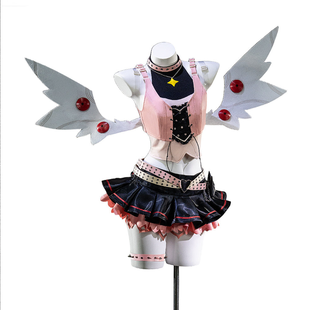 DokiDoki-R Game Zenless Zone Zero Cosplay Nangong Yu Costume Angels of Delusion x KFC ZZZ Nan Gong Yu