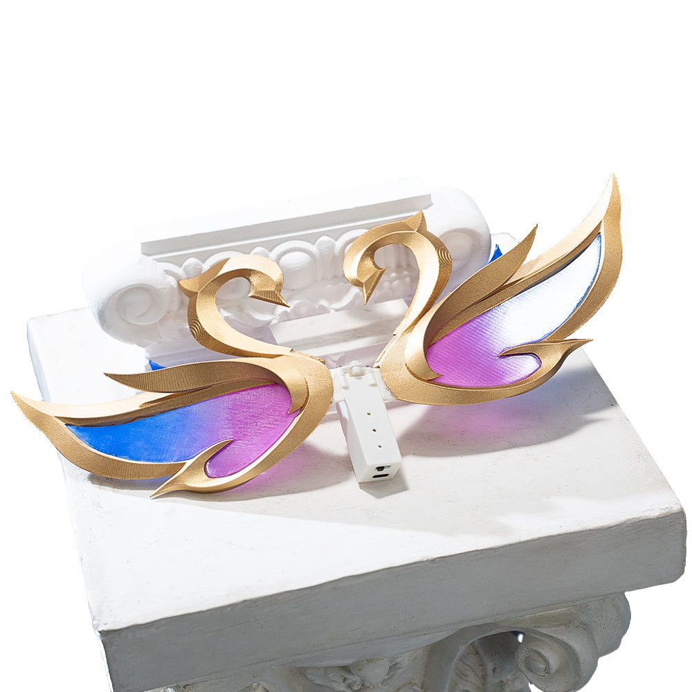 【Movable】DokiDoki Game Genshin Impact Cosplay Odette Prop Swan Wings Snezhnaya
