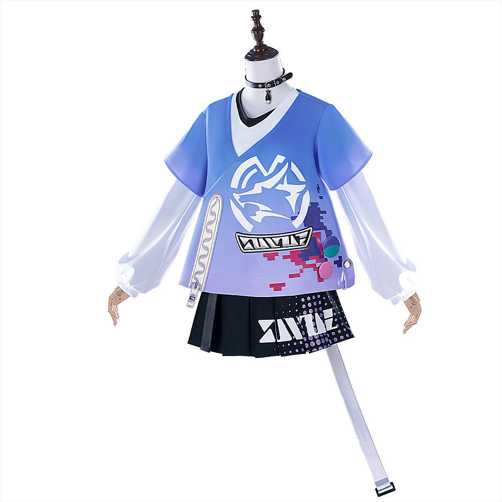 DokiDoki-R Honkai: Star Rail Cosplay Silver Wolf Costume Little Cat Series