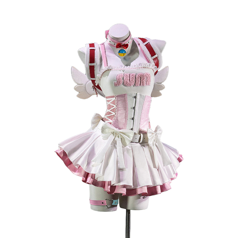 DokiDoki-R Game Zenless Zone Zero Cosplay Sunna Costume Angels of Delusion x KFC ZZZ Chinatsu Remiel