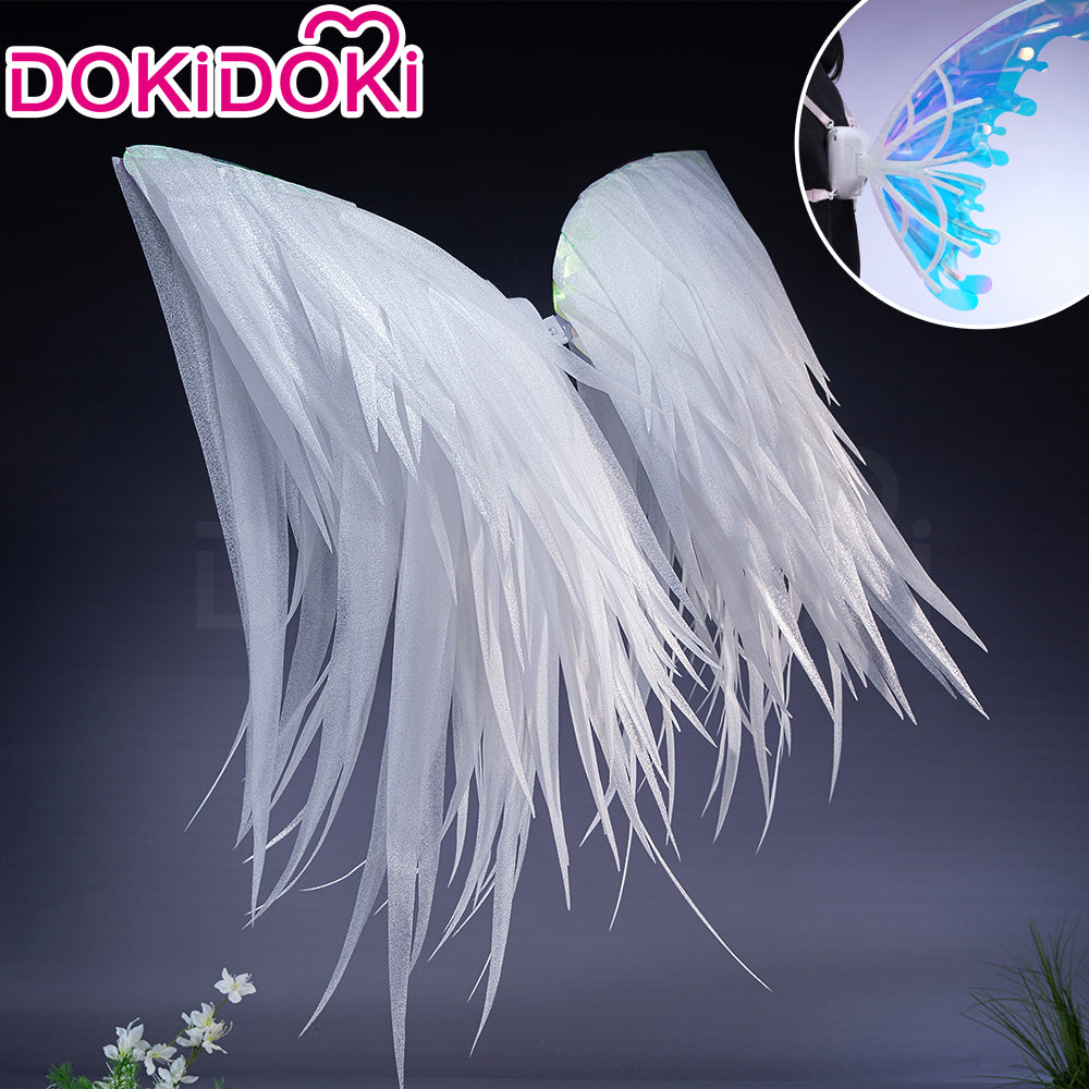 【In Stock】【150CM】DokiDoki Anime Game Cosplay Prop Electric White Wing