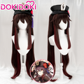 【US/EU LOCAL SHIPPING 】【Size S-XXL】DokiDoki-SR Game Genshin Impact Hutao Cosplay Costume Hu Tao Costume / Wig
