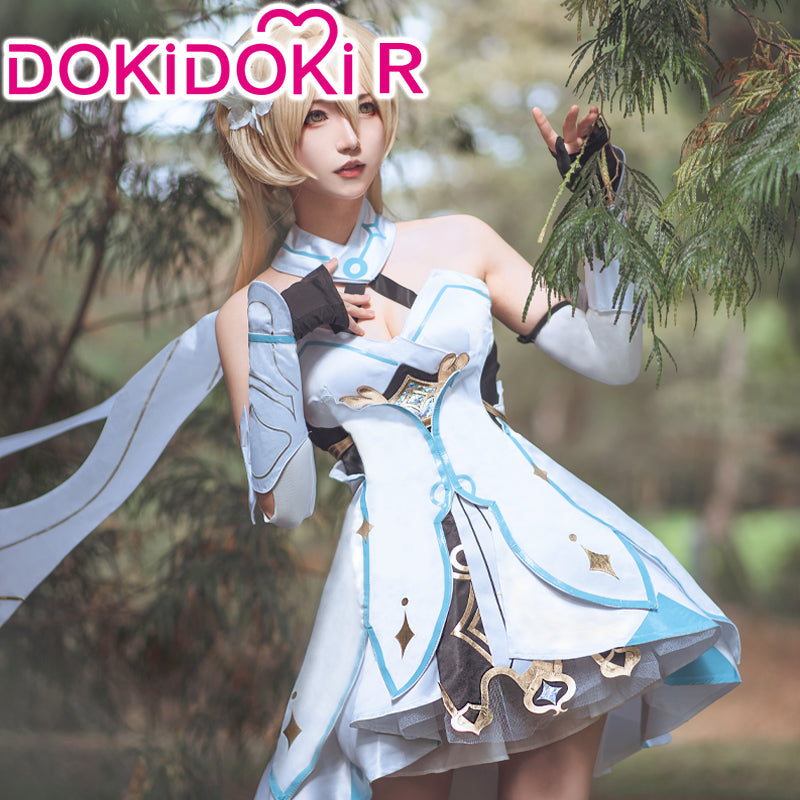 DokiDoki-R Game Genshin Impact Traveler Lumine Cosplay Ying