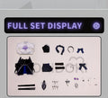 【Ready For Ship】【Glowing】DokiDoki-SR Game Zenless Zone Zero Cosplay Vivian Costume Vampire Girl ZZZ Halloween