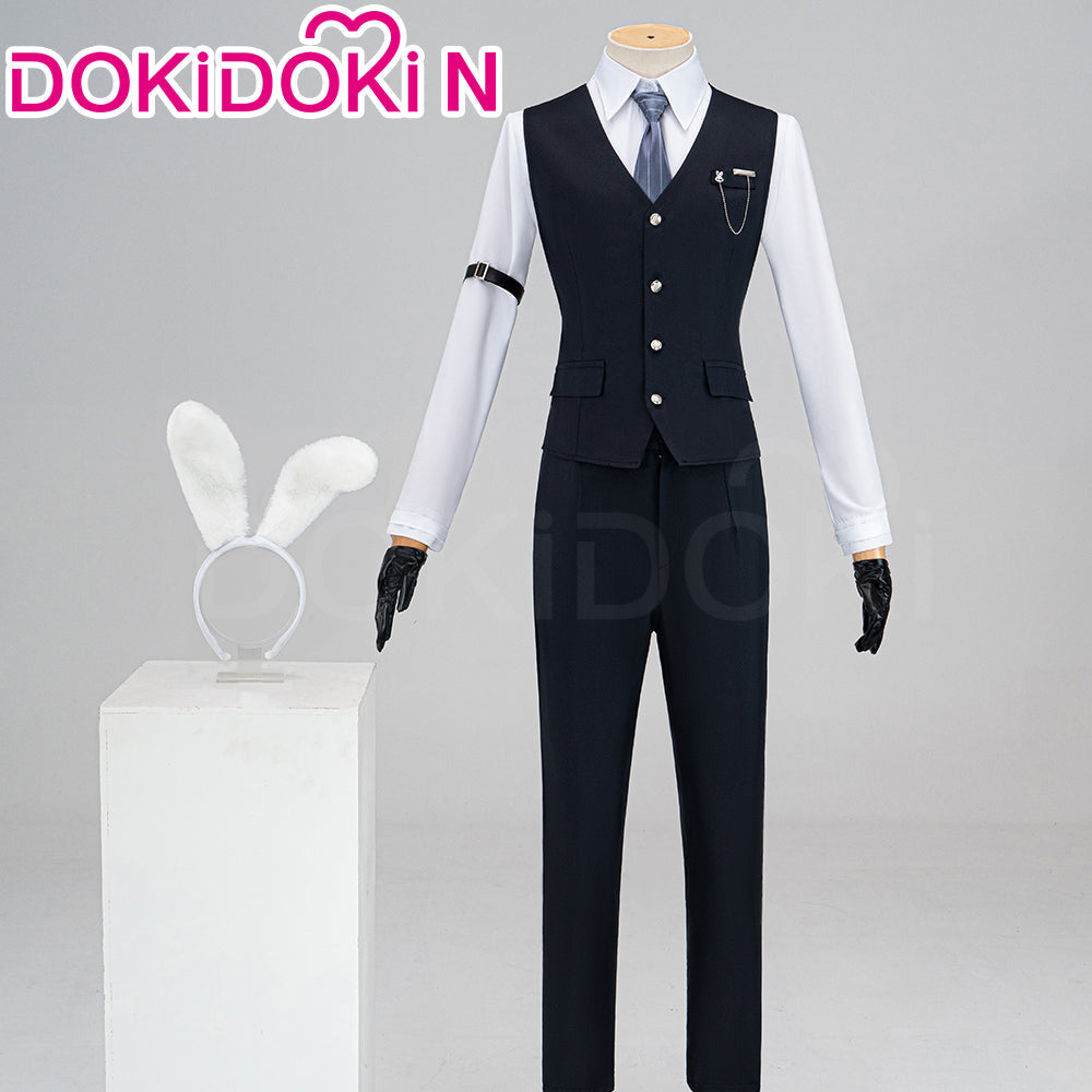 【In Stock】【Size XS-3XL】DokiDoki-N Game Love And Deepspace Cosplay Xavier Costume Fluffy Trap