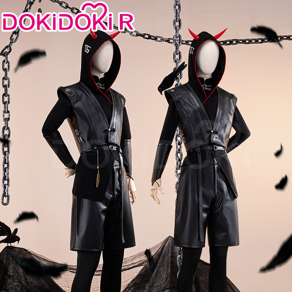 【Size S-2XL】DokiDoki-R Game Love and Deepspace Cosplay Luke / Kieran Costume / Mask