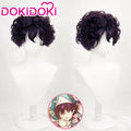 【Anime Ver Ready For Ship】DokiDoki Manga Anime Witch Hat Atelier Cosplay Agate Agott Wig Short Curly Hair