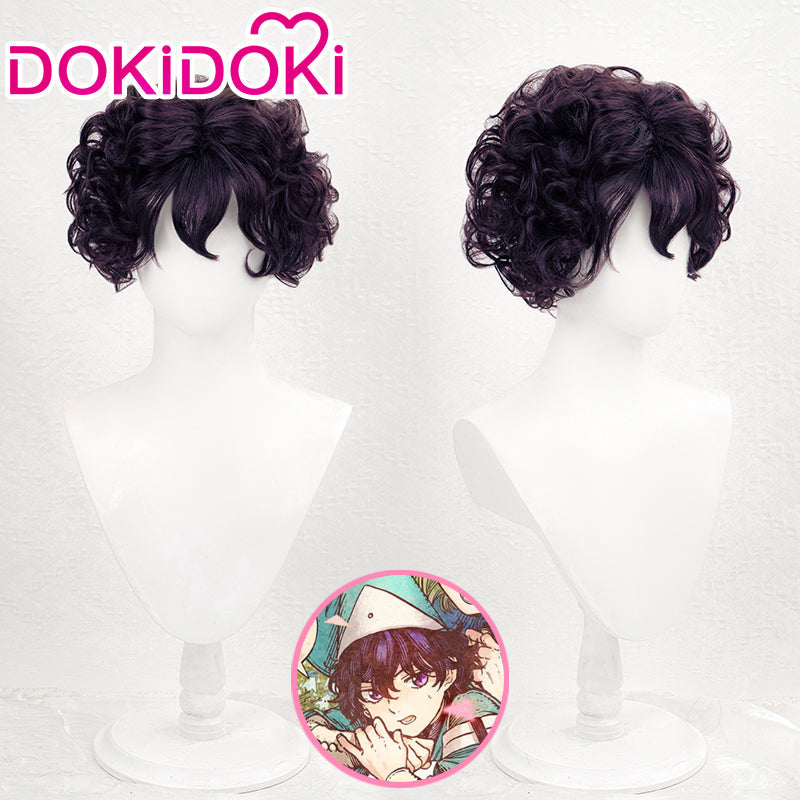 【Anime Ver Ready For Ship】DokiDoki Manga Anime Witch Hat Atelier Cosplay Agate Agott Wig Short Curly Hair