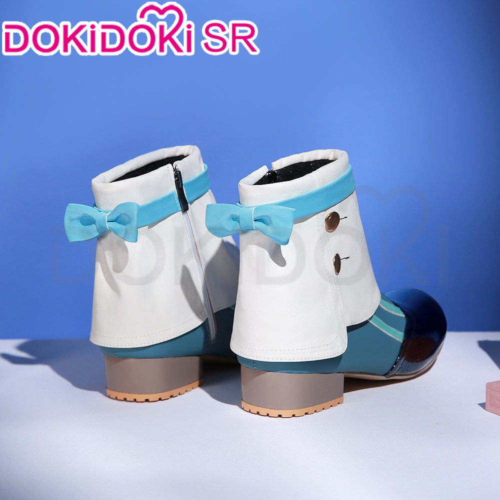 【Ready For Ship】DokiDoki-SR Game Genshin Impact Cosplay Fontaine Sigewinne Costume / Shoes Women