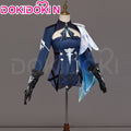 【Ready For Ship】【Size XS-3XL】DokiDoki-N Game Genshin Impact Cosplay Traveler Lumine Costume Ying Night Hunt in Snow Snezhnaya