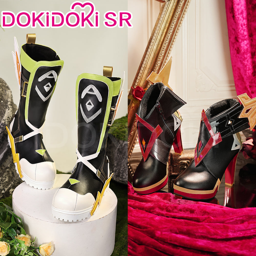 【Partially Ready For Ship】DokiDoki-SR Game Genshin Impact Cosplay Mavuika Shoes